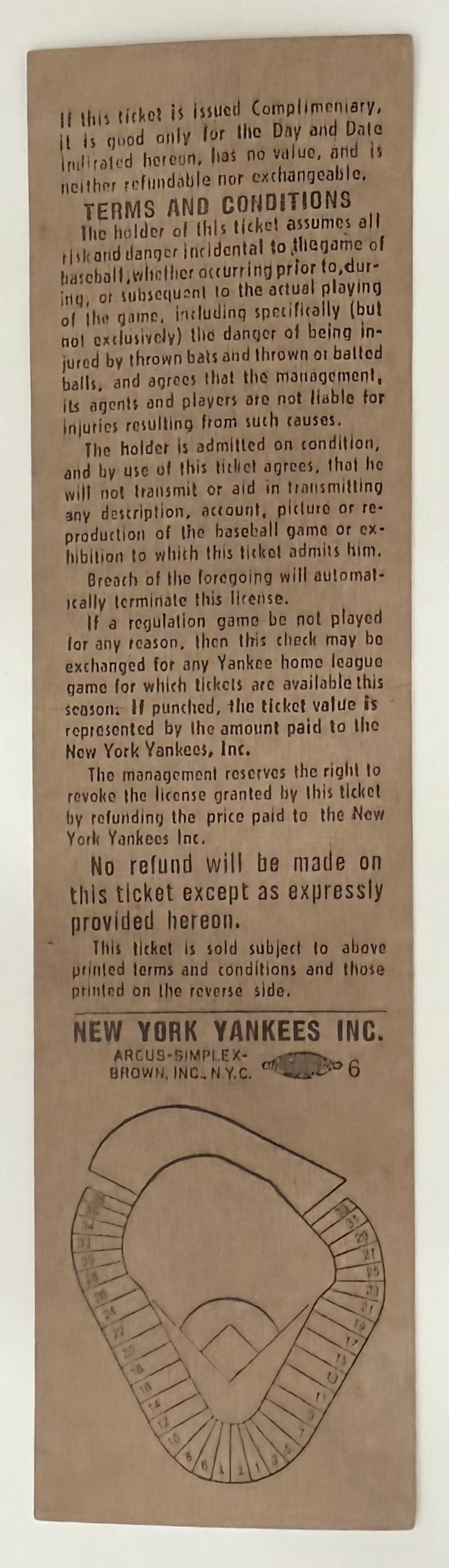 1973 Last Game Before Renovation at Old Yankee Stadium, 9/30/1973