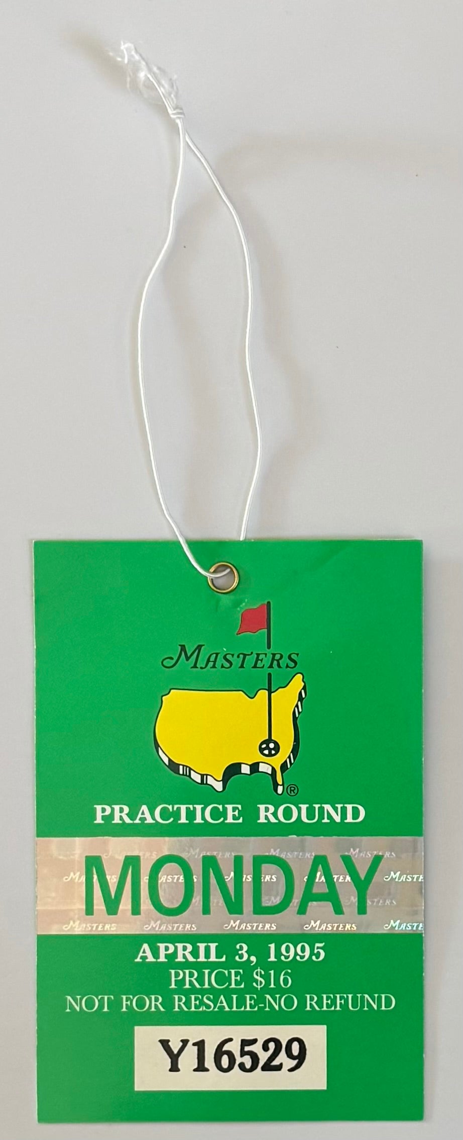 April 3, 1995, Tiger Woods First Masters Practice Round