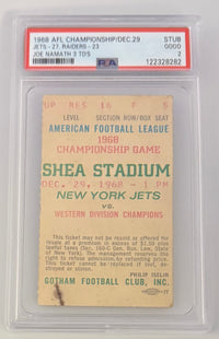 December 29, 1968, 1968 AFL Championship, Jets 27 - Raiders 23, Namath Three TD's