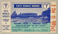 1972 World Series Game Seven, Cincinnati Reds versus Oakland