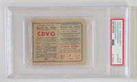 April 14, 1943, Yankees/Giants/Dodgers CDVO Doubleheader War Benefit Game, PSA