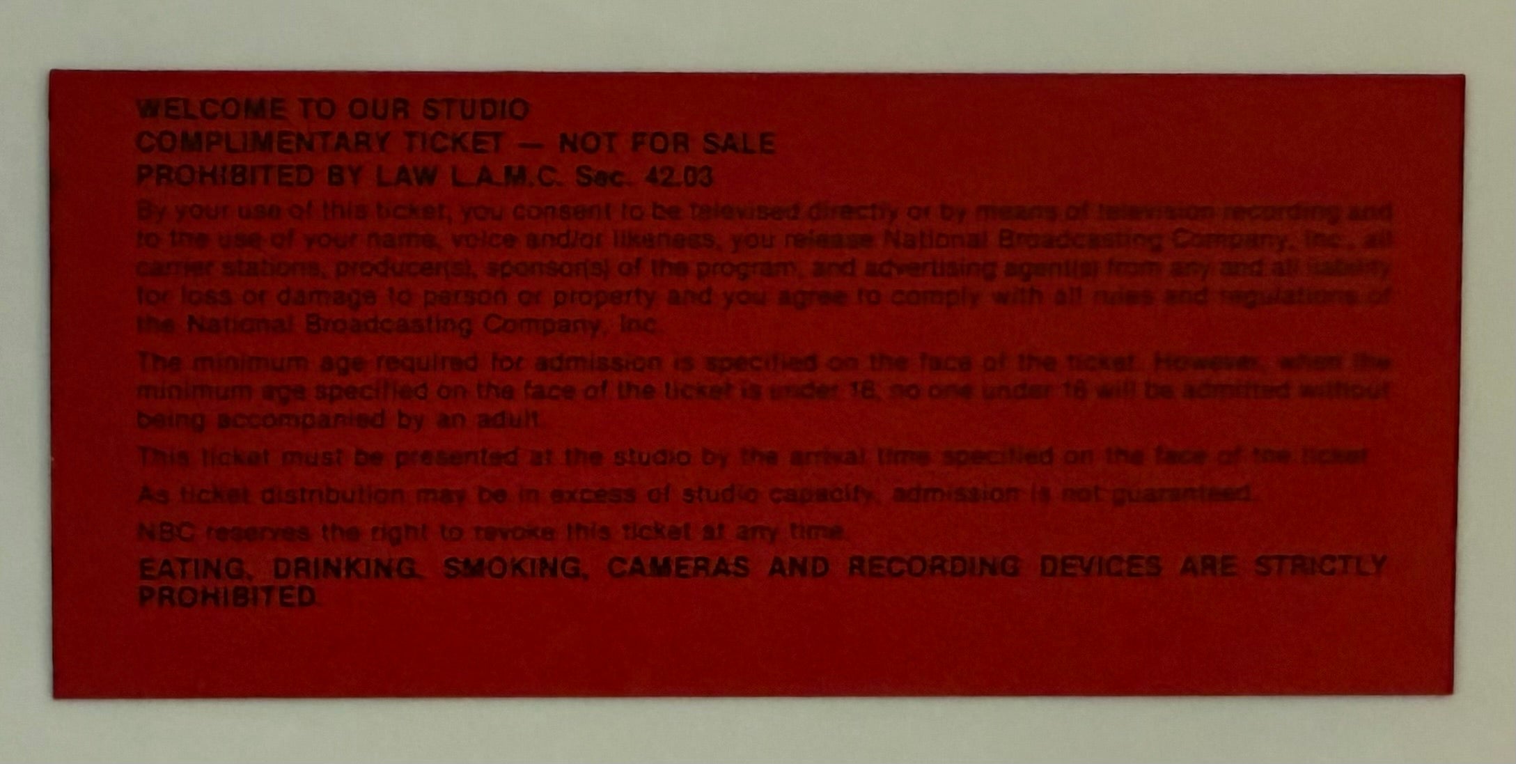 1987 Tonight Show with Johnny Carson, October 27, 1987