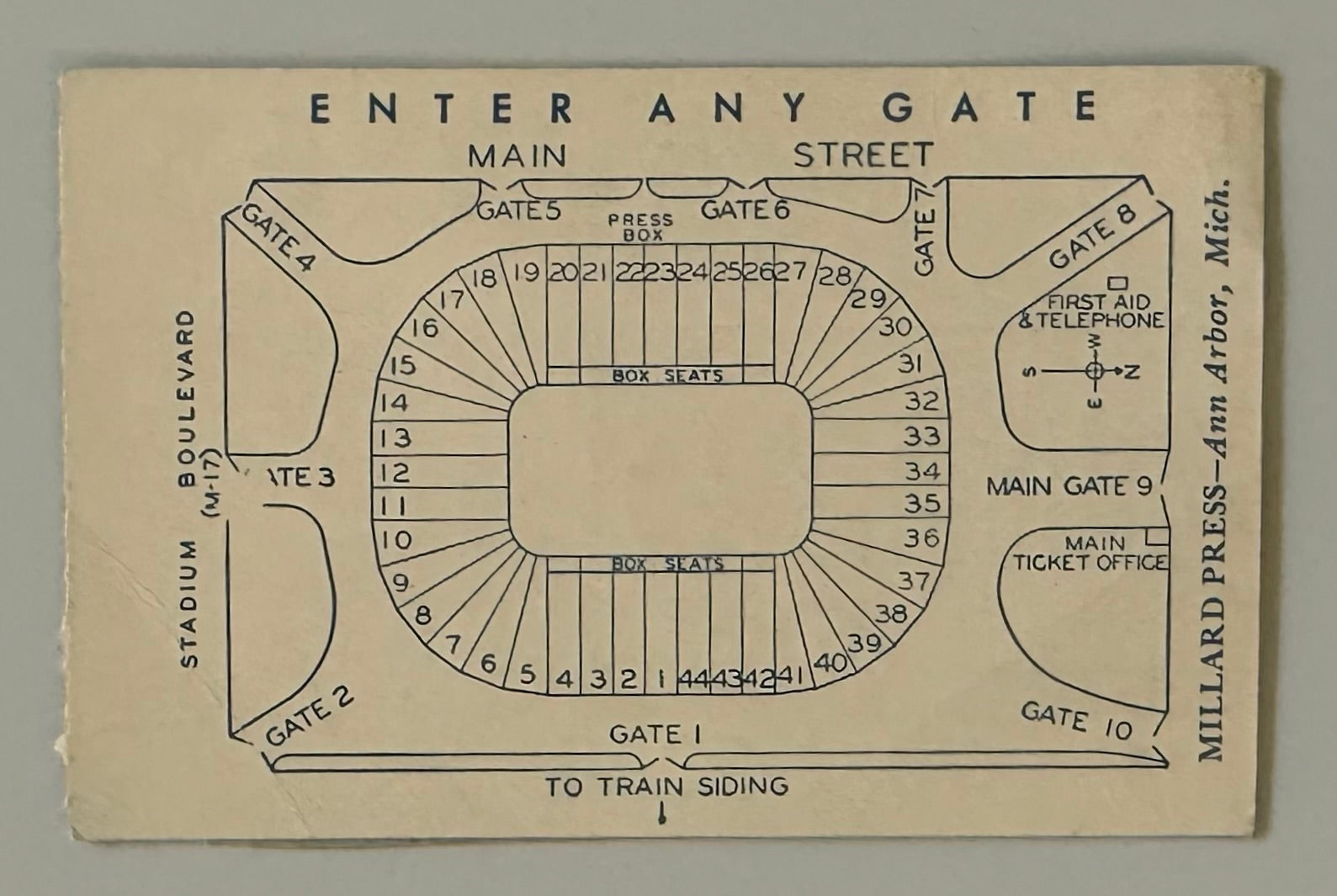 1963 Michigan versus Ohio State, Kennedy Assassination Weekend, 11/23/63, Game Played 11/30/63