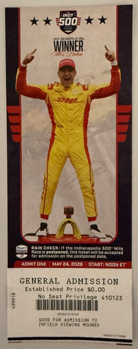 May 24, 2026, Indianapolis 500 - Infield