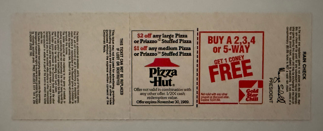 1989 Cincinnati Reds versus Houston Astros, August 3, 1989, Reds Score the Most Ever First Inning Runs -14