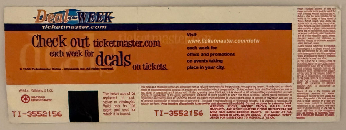 August 5, 2001, Tim McGraw and Kenny Chesney