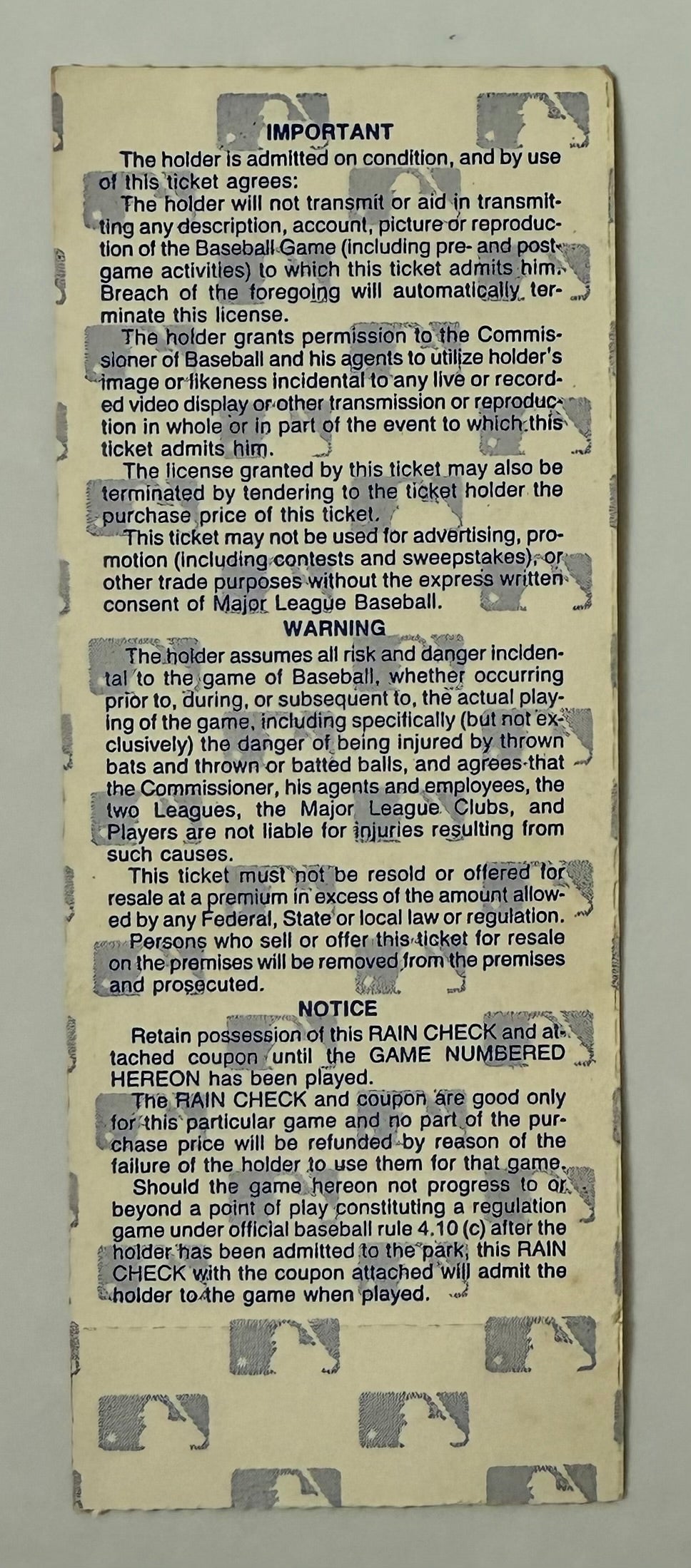 1987 World Series Game 3 in St. Louis between  St. Louis Cardinals and Minnesota Twins  10/20/87