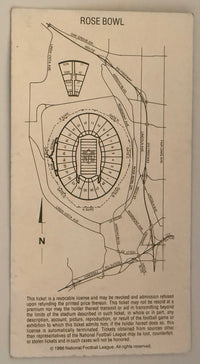 January 25, 1987, Super Bowl XXI, KC Chiefs versus Tampa Bay Buccaneers