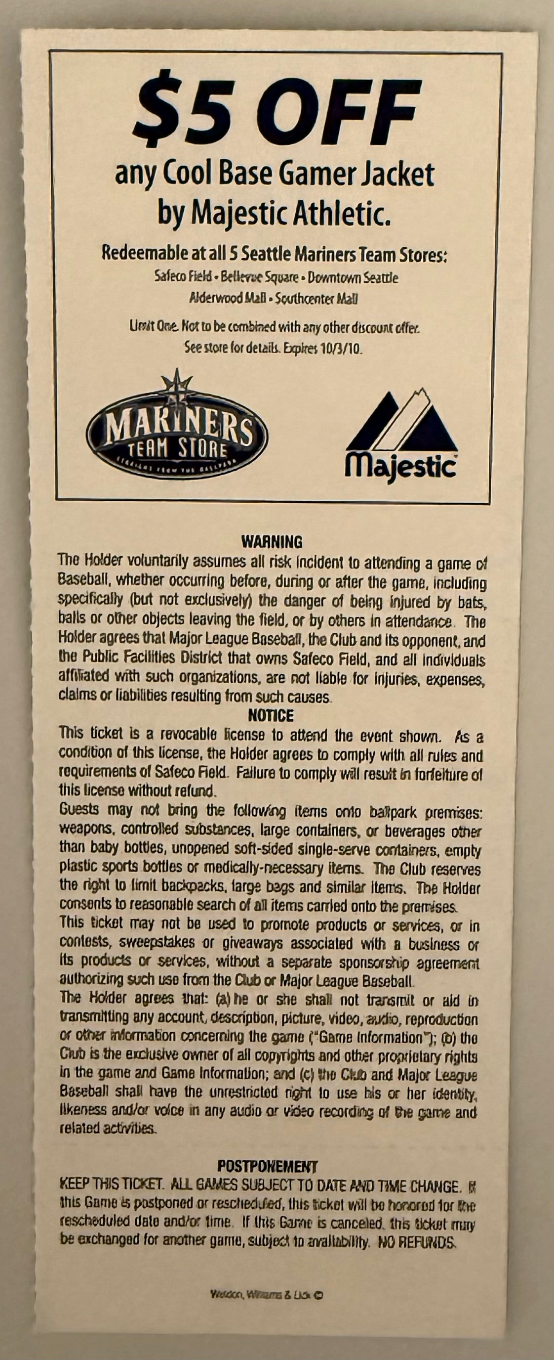 May 31, 2010, Ken Griffey Junior Last Game Played