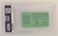 April 8, 1974, Aaron Breaks Ruth Home Run Record, Graded PSA NM Seven