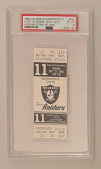 December 21, 1986, Jim Plunkett - Ray Guy, Final Game