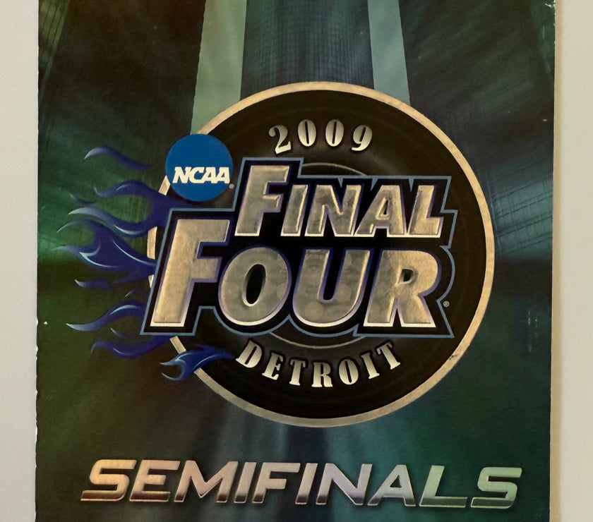 2009 Final Four in Detroit, 4/4/2009 at Ford Field, Michigan State versus North Carolina in the Final