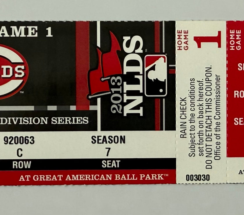 2013 National League Division Series, Wild Card Game in Cincinnati at Great American Ballpark