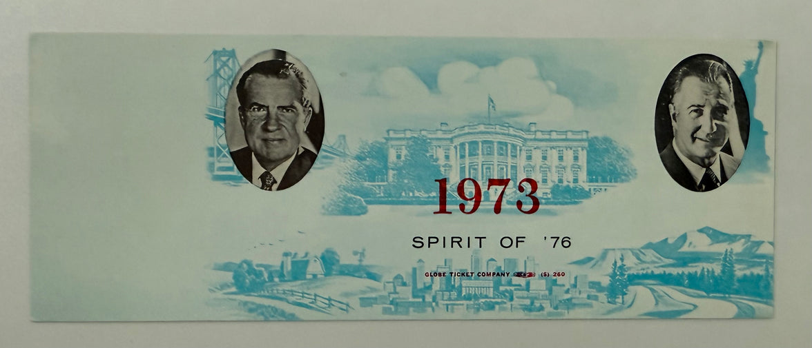 1973 Inauguration of Richard Nixon and Spiro Agnew