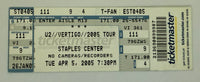 2005 U2 at the Staples Center, April 5, 2005