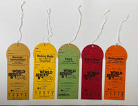 1984 San Diego Padres Home Games Set of World Series Press Passes, Set of 5 to Various Areas on the Field