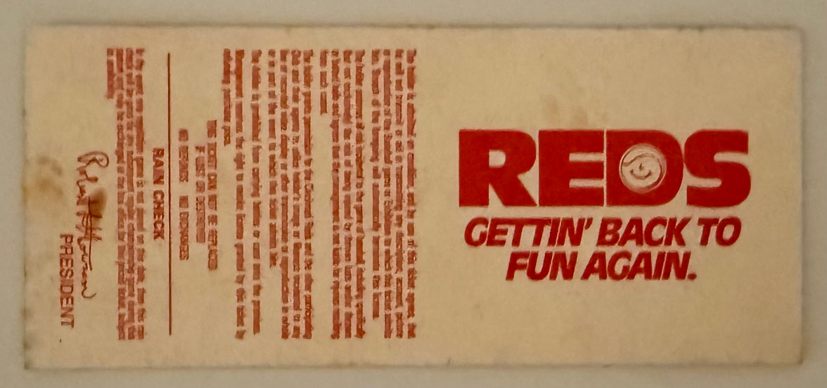 9/10/85 Pete Rose On Hit 4191