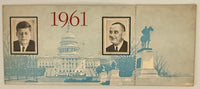 January 20, 1961, JFK Presidential Inauguration, Full Ticket